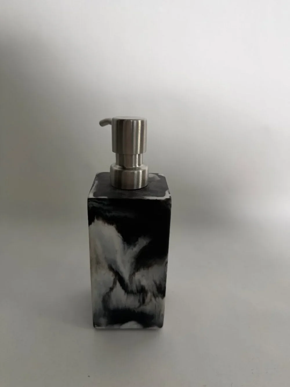 Pigeon and Poodle - Bahia Black Swirl - Designer Soap Dispenser